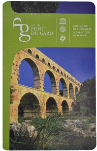 Carte d'accés Pont du Gard